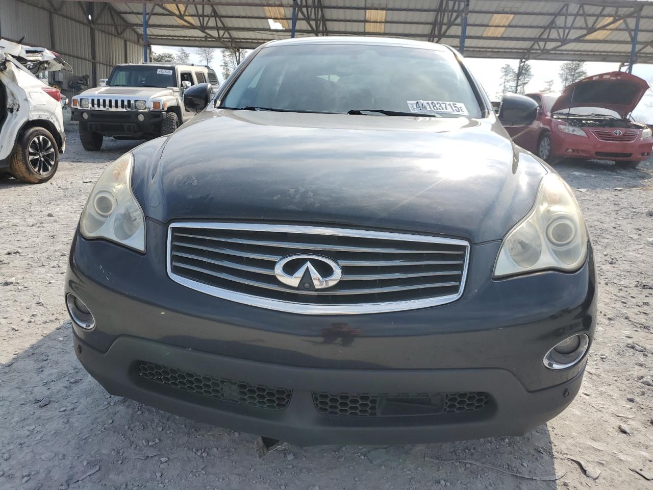 2008 Infiniti EX VIN JNKAJ09E48M301292 Copart auction photo, rear end damage thumbnail 5