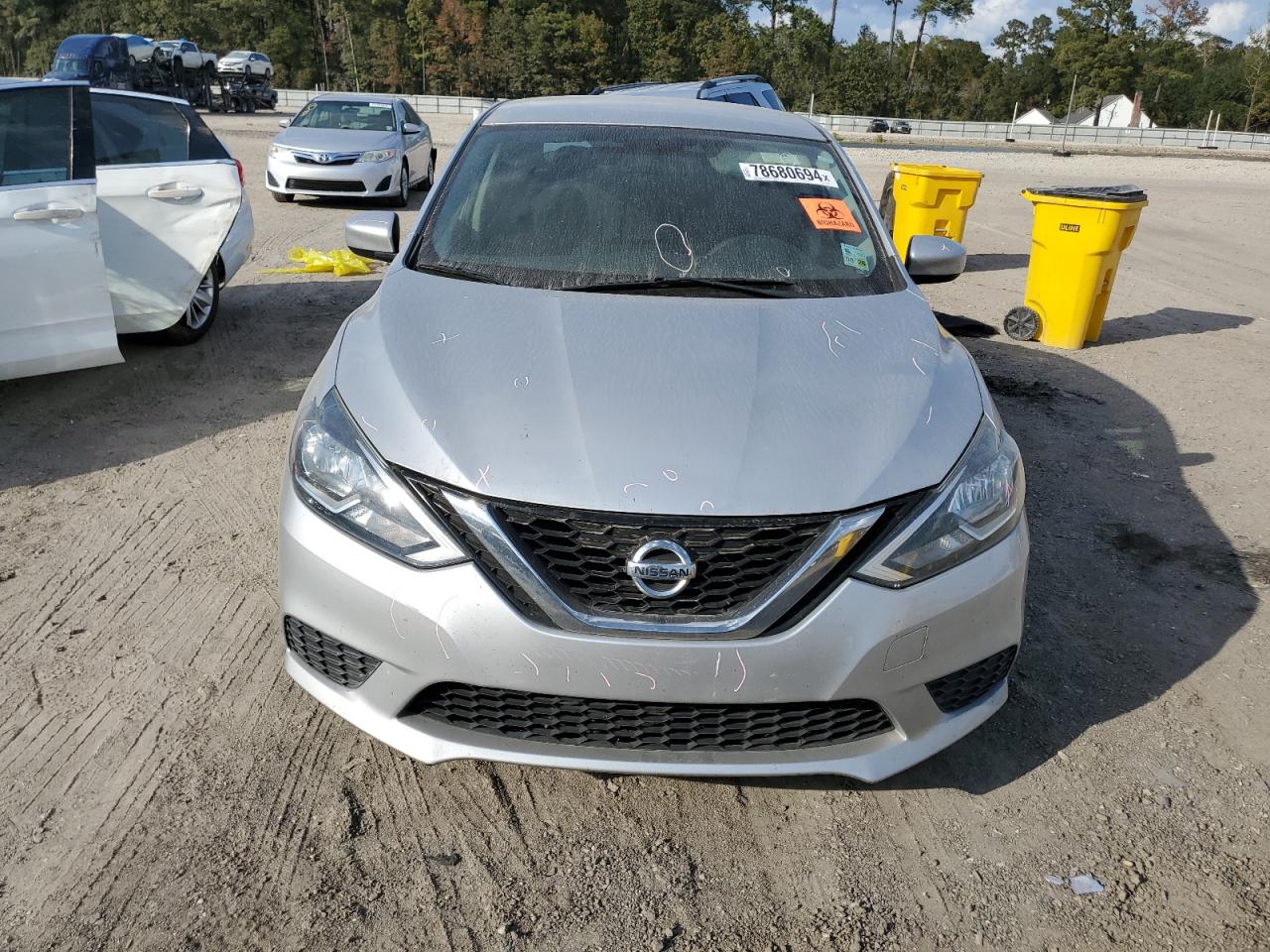 2017 Nissan Sentra VIN 3N1AB7AP2HY240979 Copart auction photo, rear end damage thumbnail 5