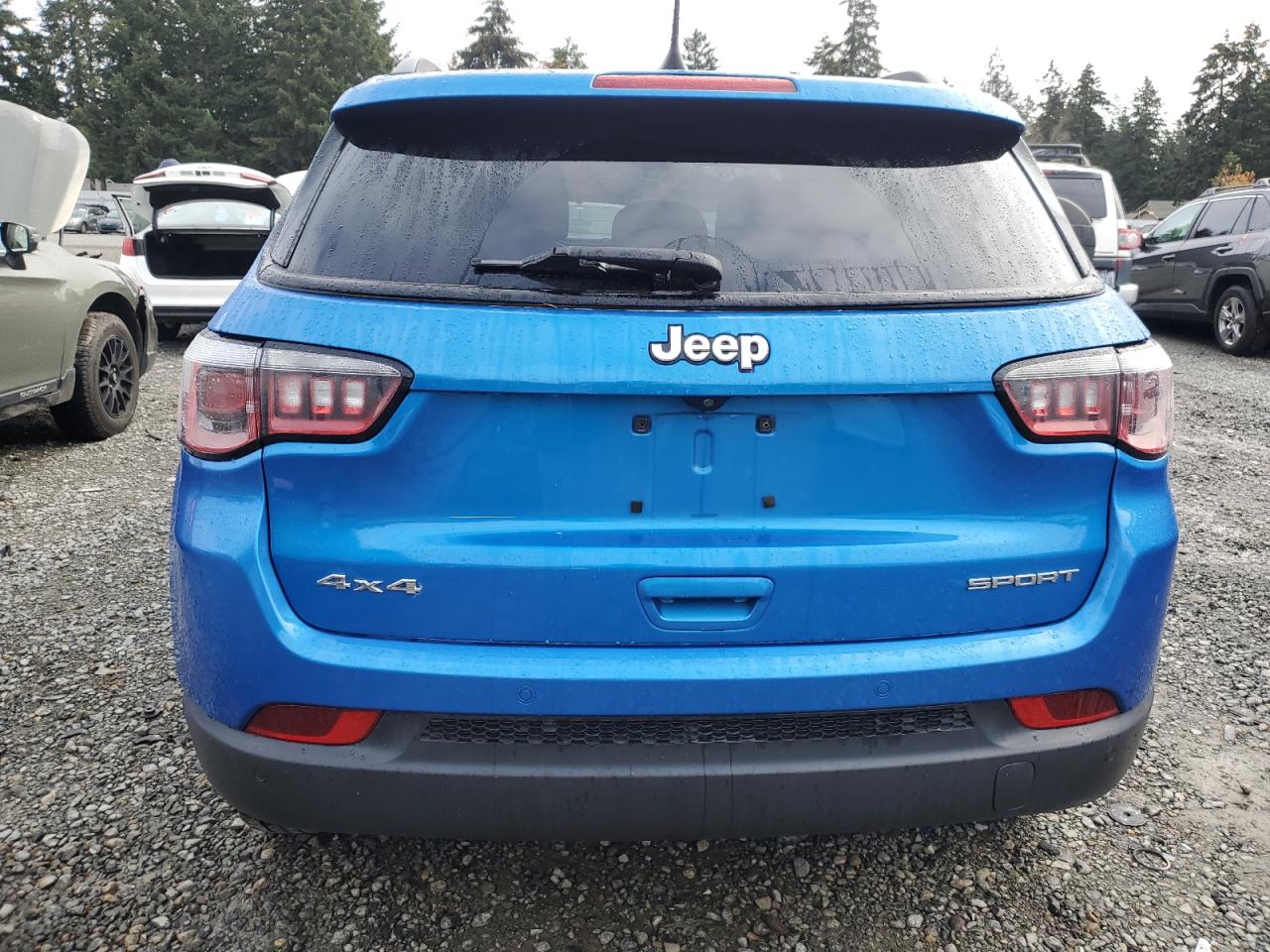 2017 Jeep Compass VIN 3C4NJDAB2HT639666 Copart auction photo, front end damage thumbnail 6