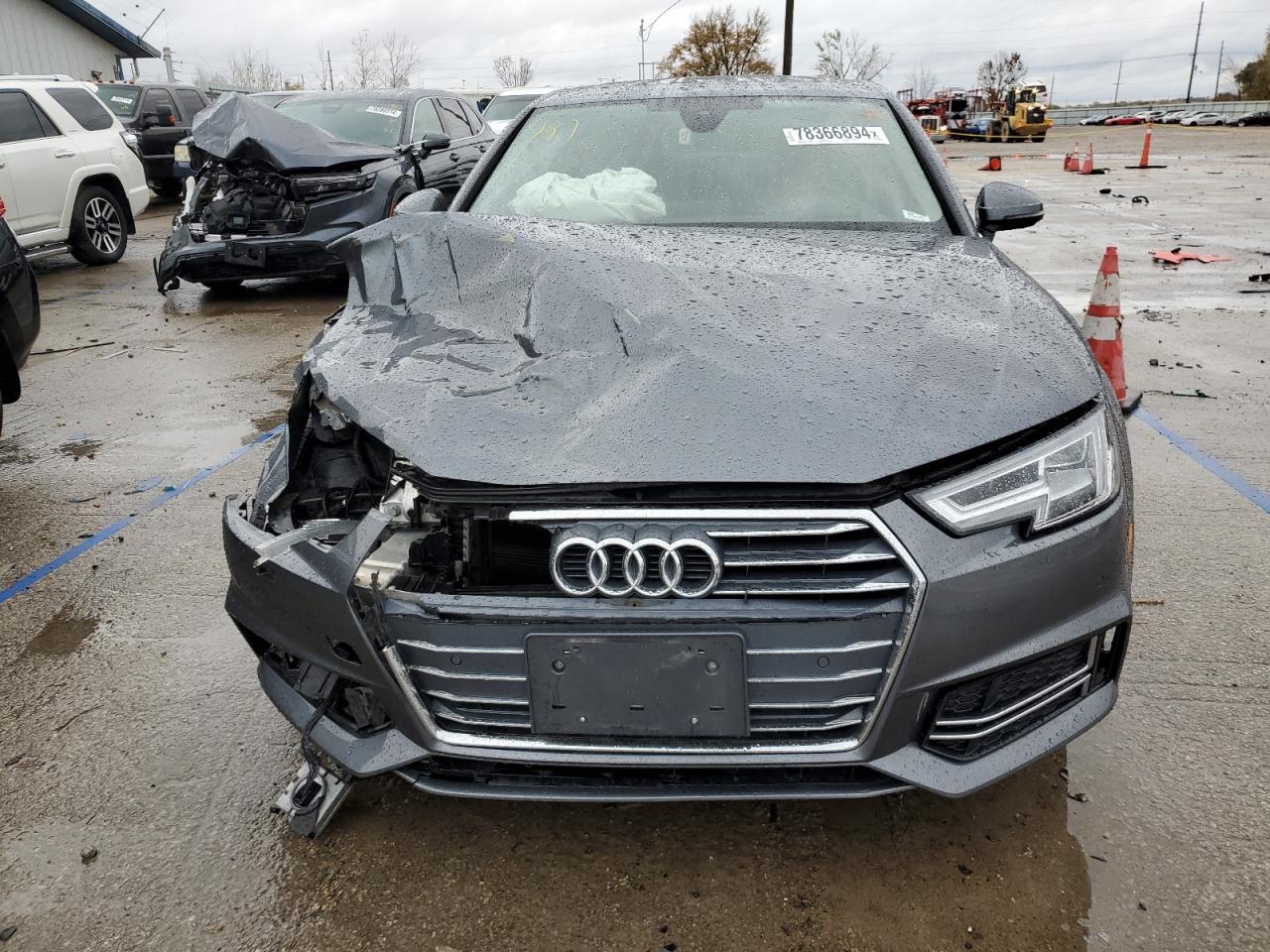 2017 Audi A4 VIN WAUFNAF41HN052762 Copart auction photo, front end damage thumbnail 5