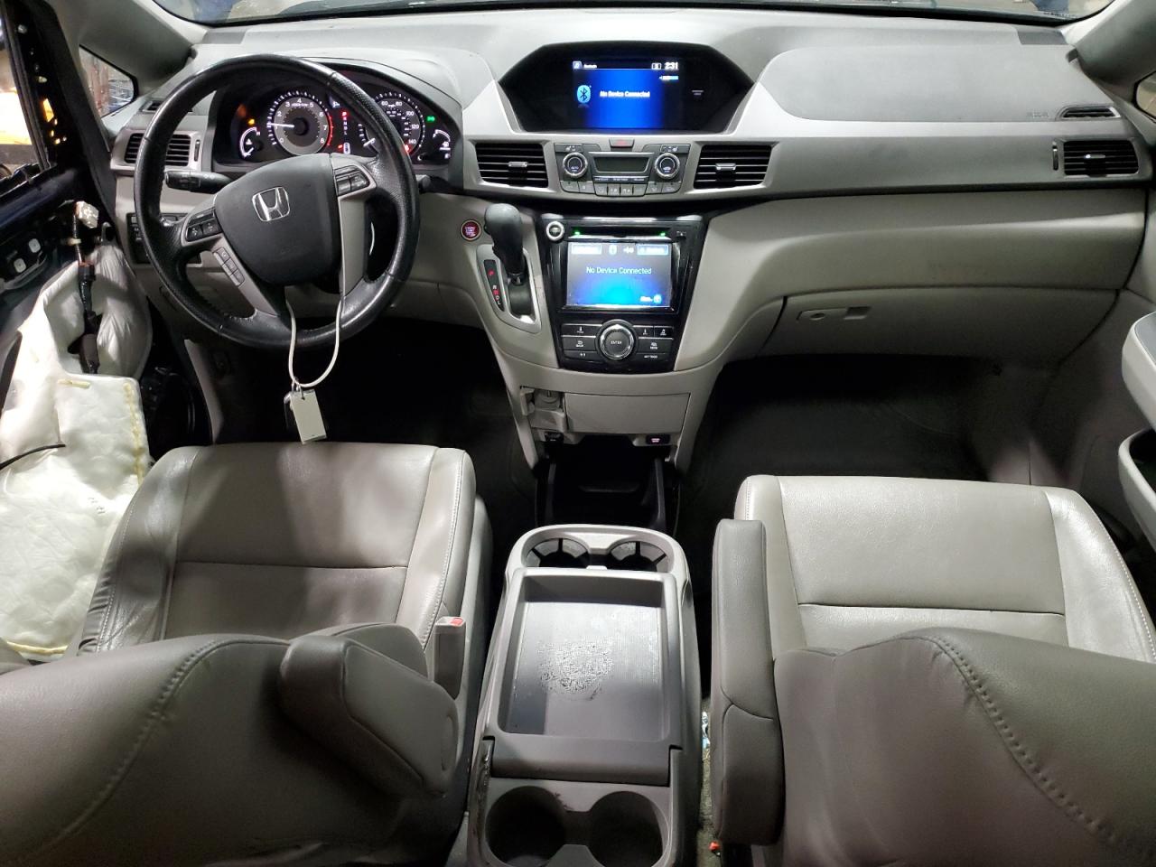 2015 Honda Odyssey VIN 5FNRL5H64FB029211 Copart auction photo, rear end / side damage thumbnail 8