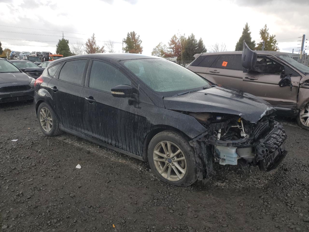 2017 Ford Focus VIN 1FADP3K21HL217652 Copart auction photo, front end damage thumbnail 4