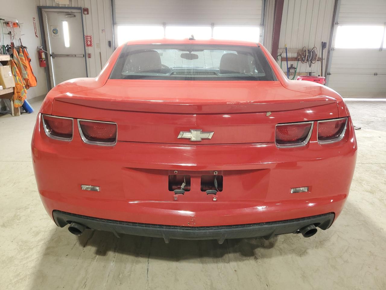 2012 Chevrolet Camaro VIN 2G1FE1E37C9148007 Copart auction photo, front end / side damage thumbnail 6