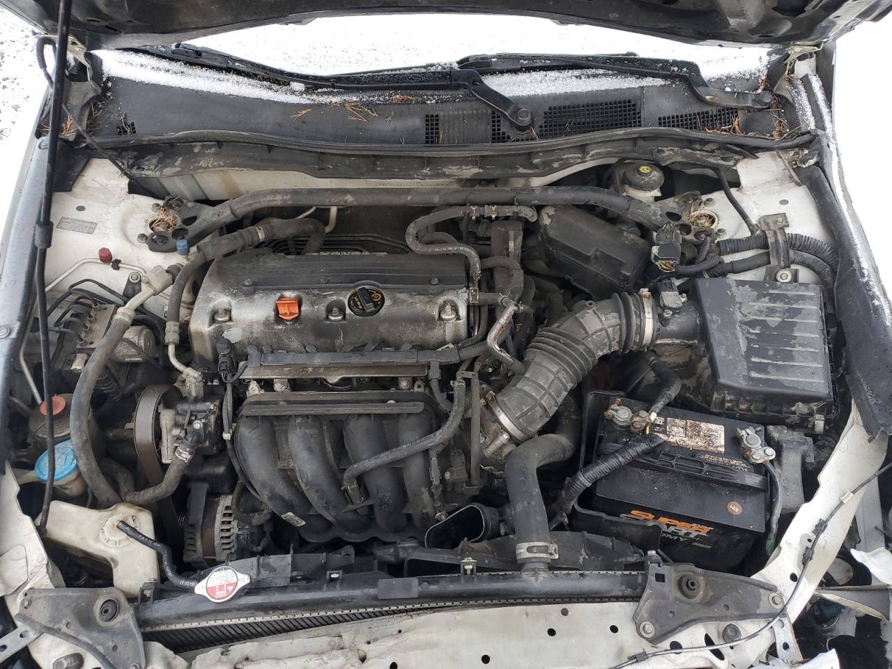 2011 Honda Accord VIN 1HGCS1B81BA001611 Copart auction photo, front end / rear end damage thumbnail 11