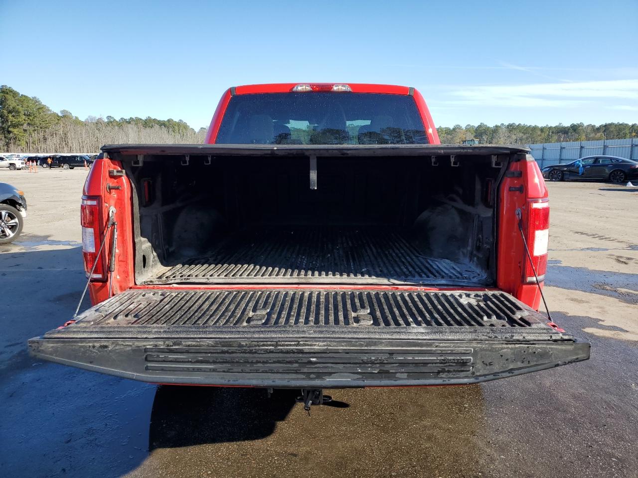 2018 Ford F-150 VIN 1FTEW1CB9JFD17393 Copart auction photo, side damage thumbnail 6