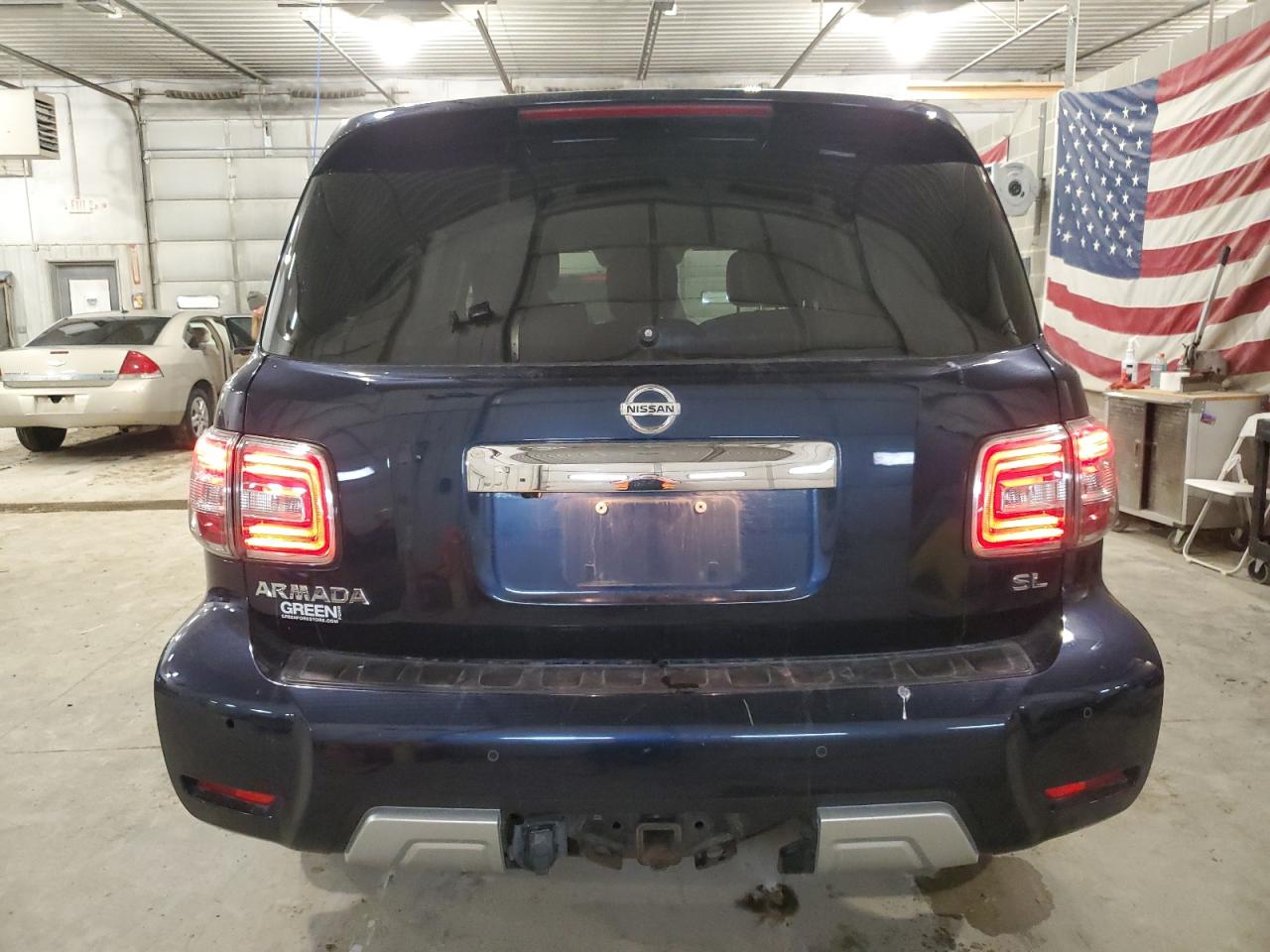2018 Nissan Armada VIN JN8AY2NC6J9554804 Copart auction photo, front end / minor dent/scratches damage thumbnail 6
