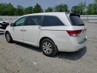 2014 Honda Odyssey VIN 5FNRL5H68EB035964 Copart auction photo, side / front end damage thumbnail 12