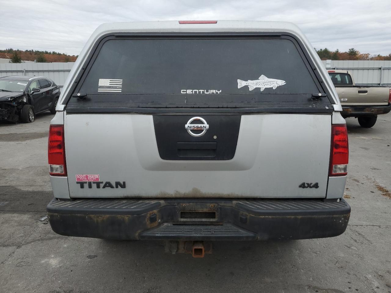 2011 Nissan Titan VIN 1N6AA0CJ7BN322207 Copart auction photo, front end damage thumbnail 6