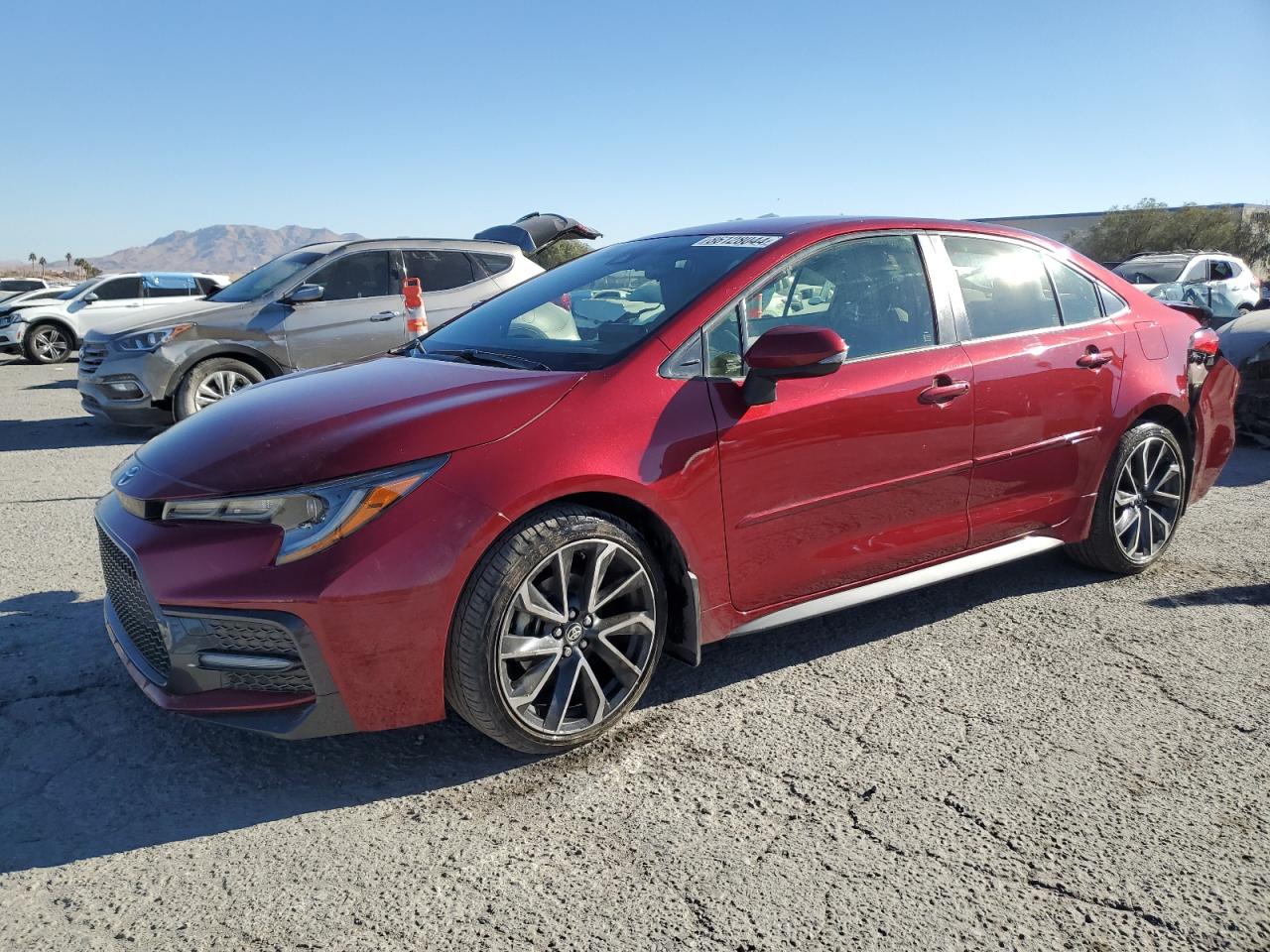 2022 Toyota Corolla VIN JTDS4MCE1NJ091132