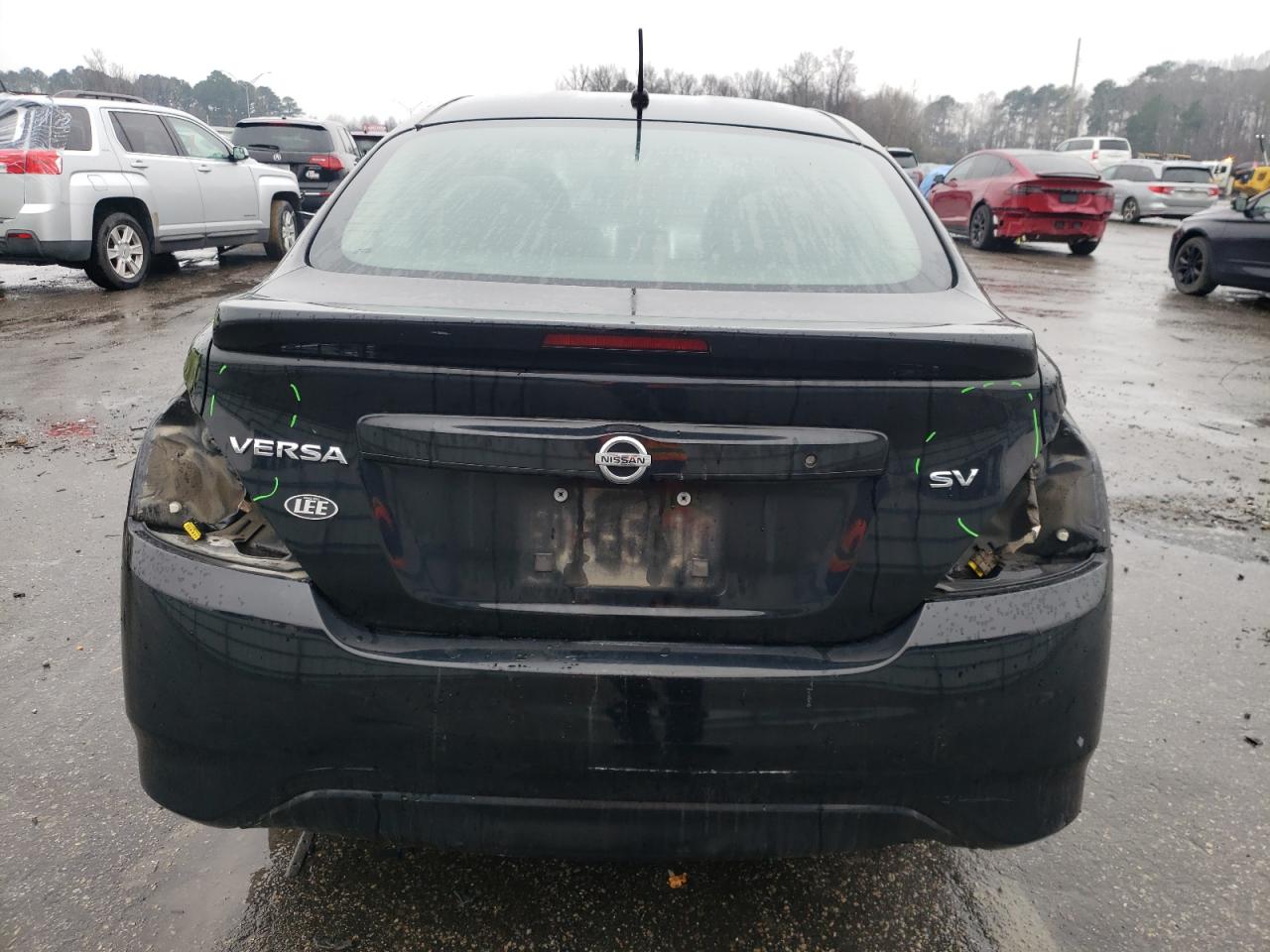 2017 Nissan Versa VIN 3N1CN7AP1HL854323 Copart auction photo, rear end damage thumbnail 6