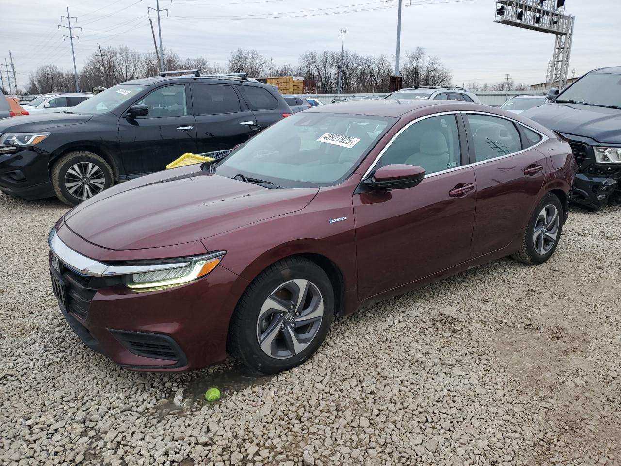 2019 Honda Insight VIN 19XZE4F56KE002154
