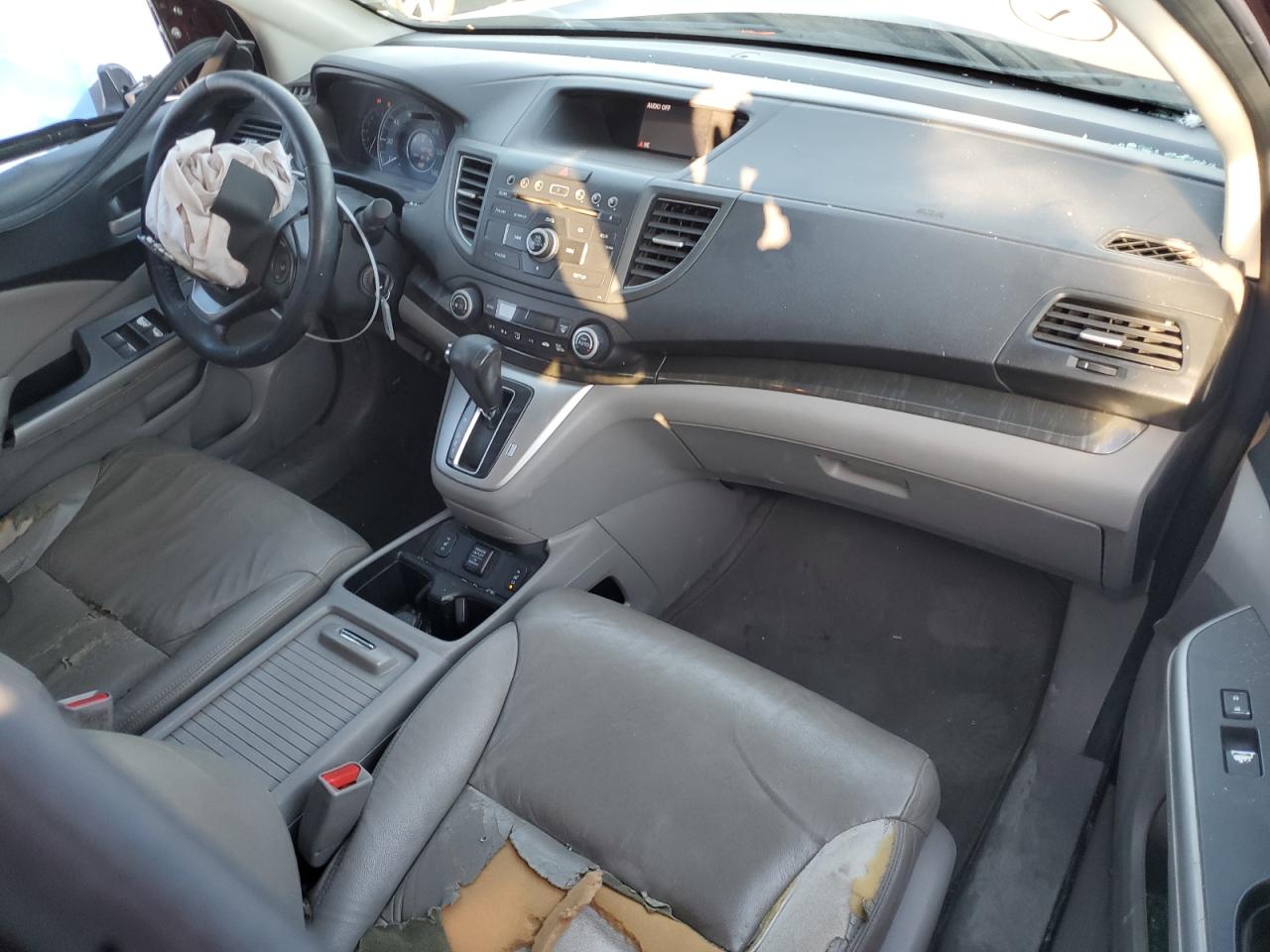 2012 Honda CR-V VIN 5J6RM3H71CL029731 Copart auction photo, front end / side damage thumbnail 8