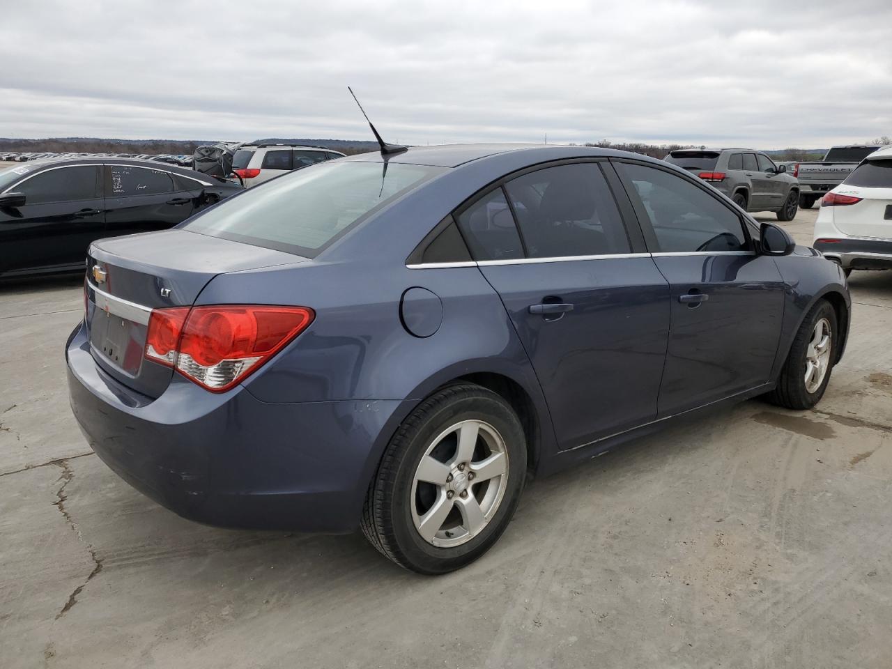 2013 Chevrolet Cruze VIN 1G1PC5SB4D7327525 Copart auction photo, side / rear end damage thumbnail 3