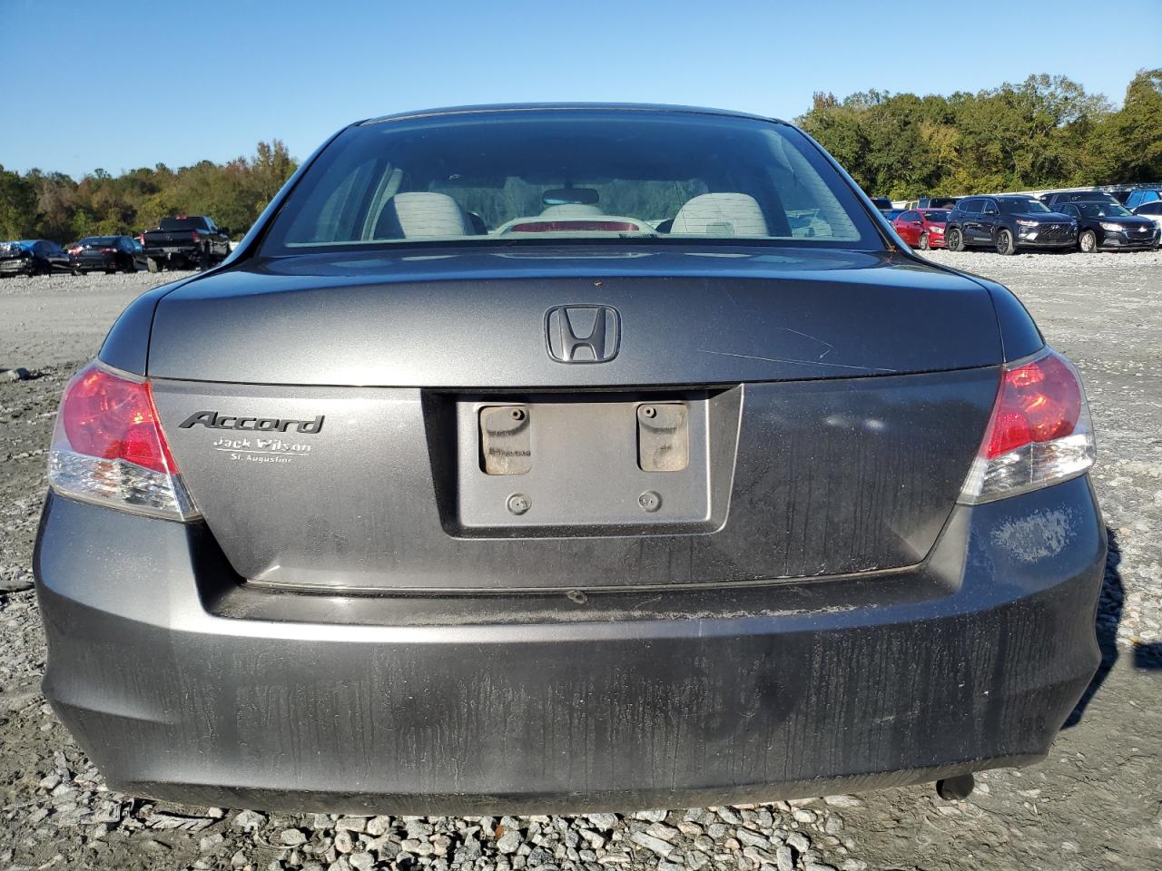 2009 Honda Accord VIN 1HGCP26469A053406 Copart auction photo, rear end / side damage thumbnail 6