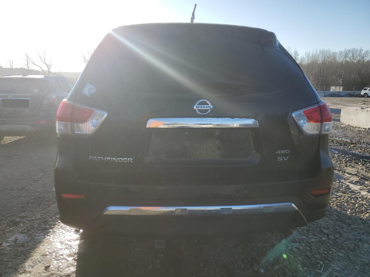 2013 Nissan Pathfinder VIN 5N1AR2MM3DC663985 Copart auction photo, rollover damage thumbnail 6