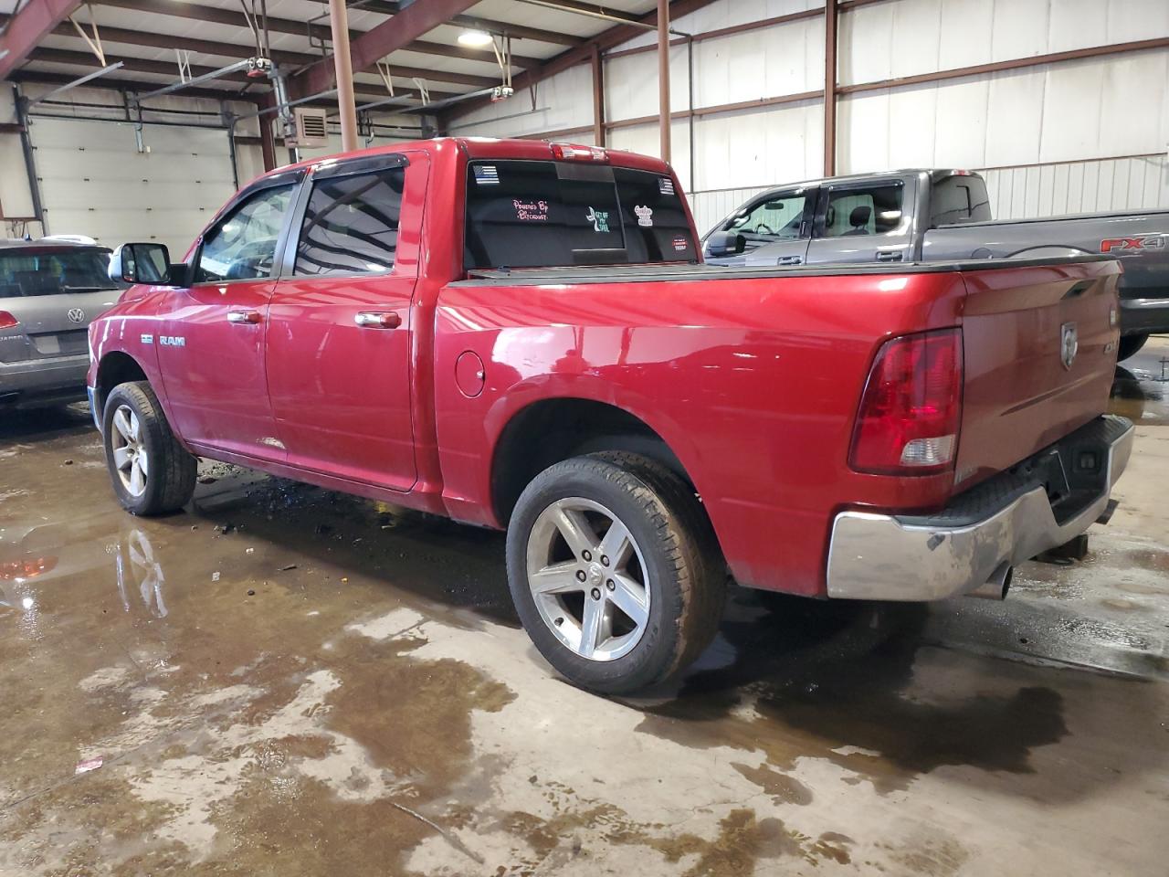 2010 Dodge RAM VIN 1D7RV1CTXAS146907 Copart auction photo, front end / side damage thumbnail 2