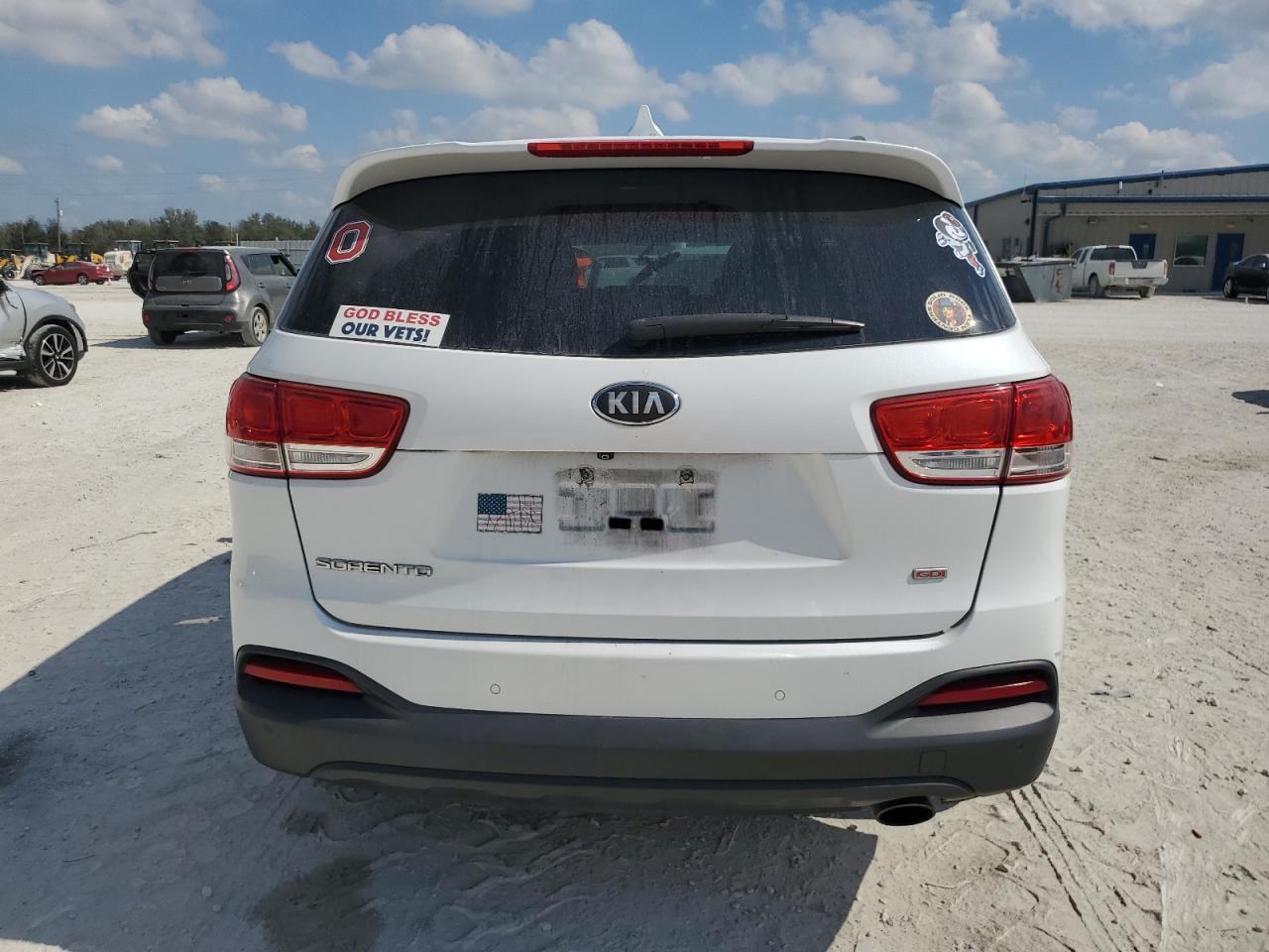 2016 KIA Sorento VIN 5XYPG4A39GG061622 Copart auction photo, mechanical damage thumbnail 6
