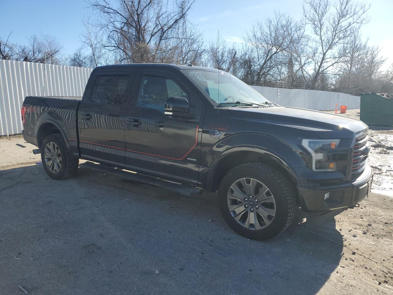 2017 Ford F-150 VIN 1FTEW1EG2HFB89257 Copart auction photo, side / rear end damage thumbnail 4