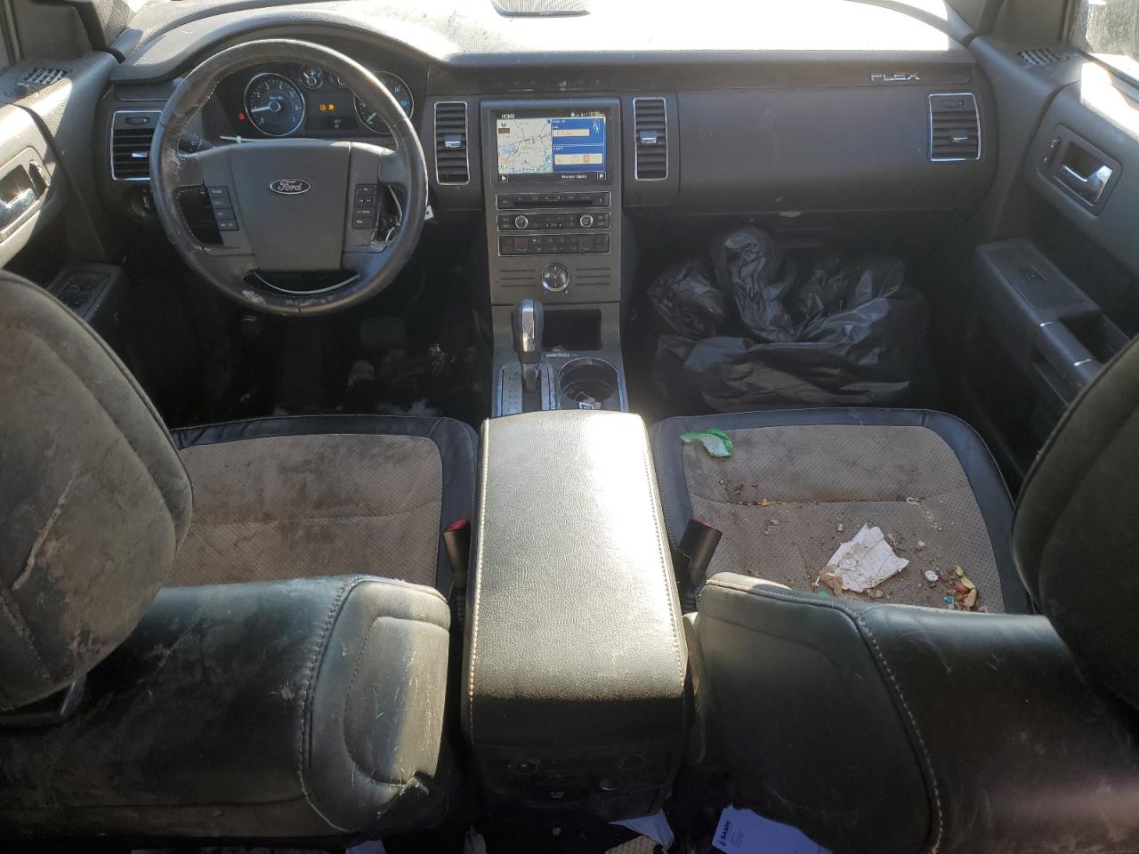 2012 Ford Flex VIN 2FMGK5DC9CBD08471 Copart auction photo, side / undercarriage damage thumbnail 8