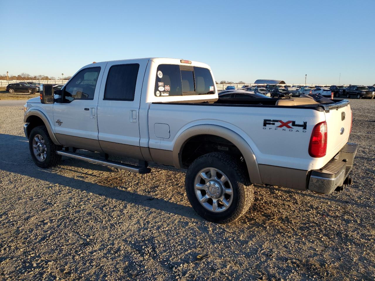 2011 Ford F250 VIN 1FT7W2BT8BEB56308 Copart auction photo, side damage thumbnail 2