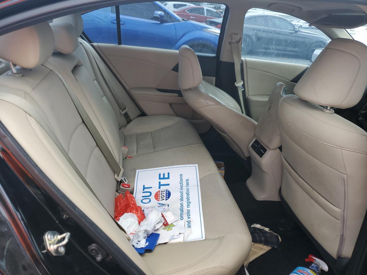 2017 Honda Accord VIN 1HGCR3F80HA003148 Copart auction photo, water/flood damage thumbnail 10