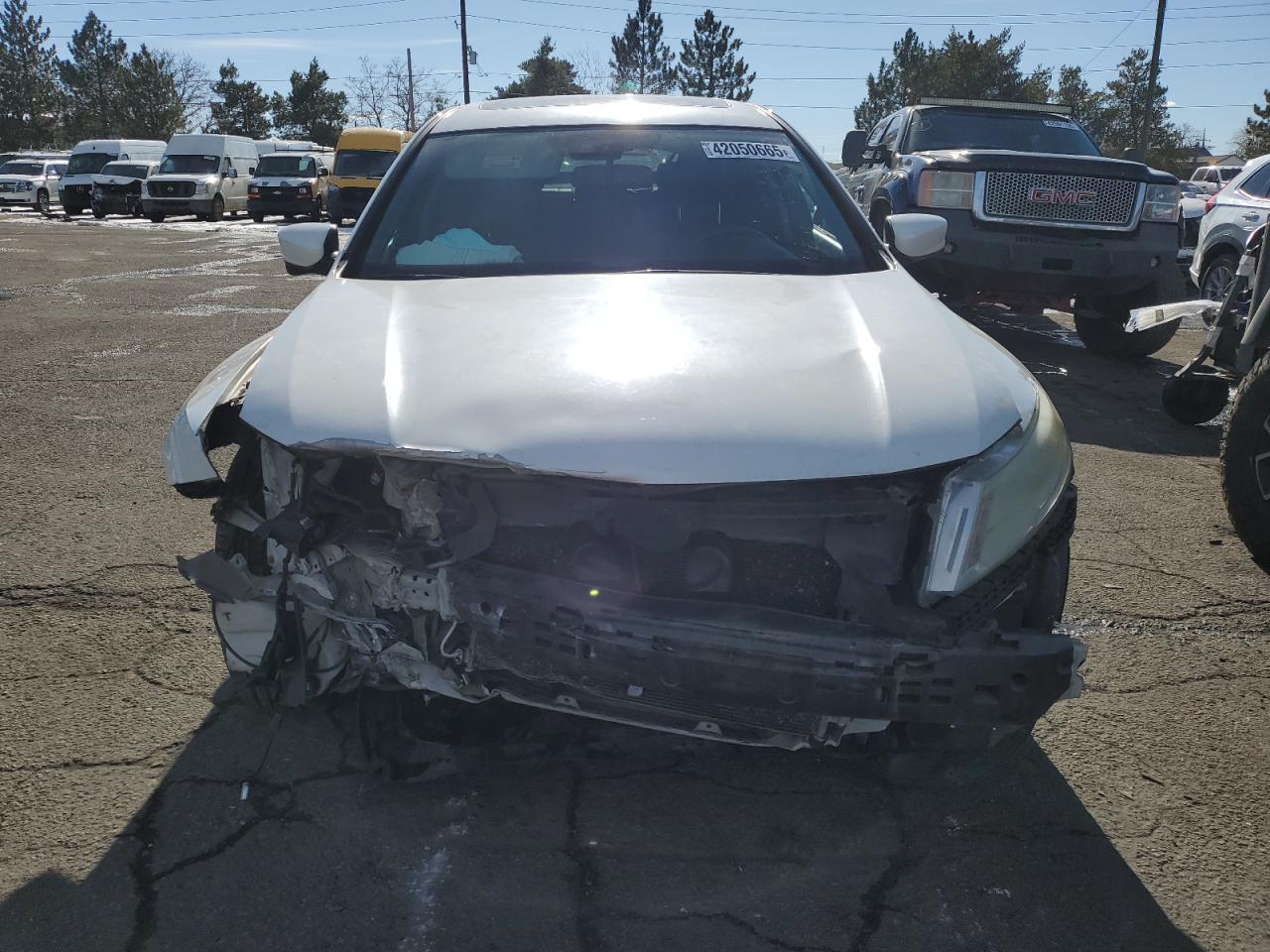 2014 Honda Crosstour VIN 5J6TF1H54EL000259 Copart auction photo, front end damage thumbnail 5