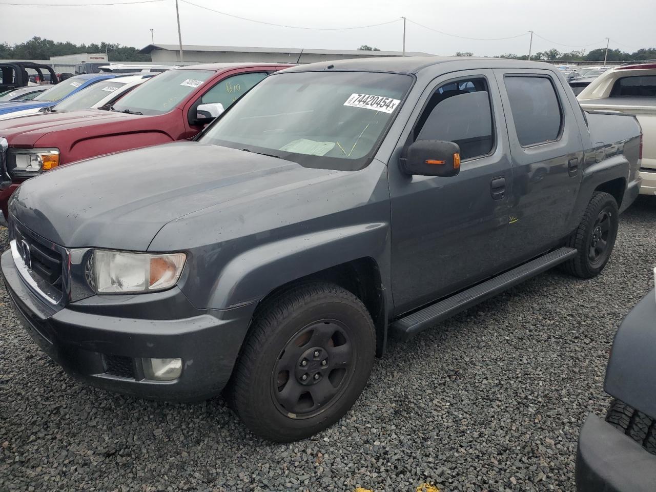 2011 Honda Ridgeline VIN 5FPYK1F25BB008666