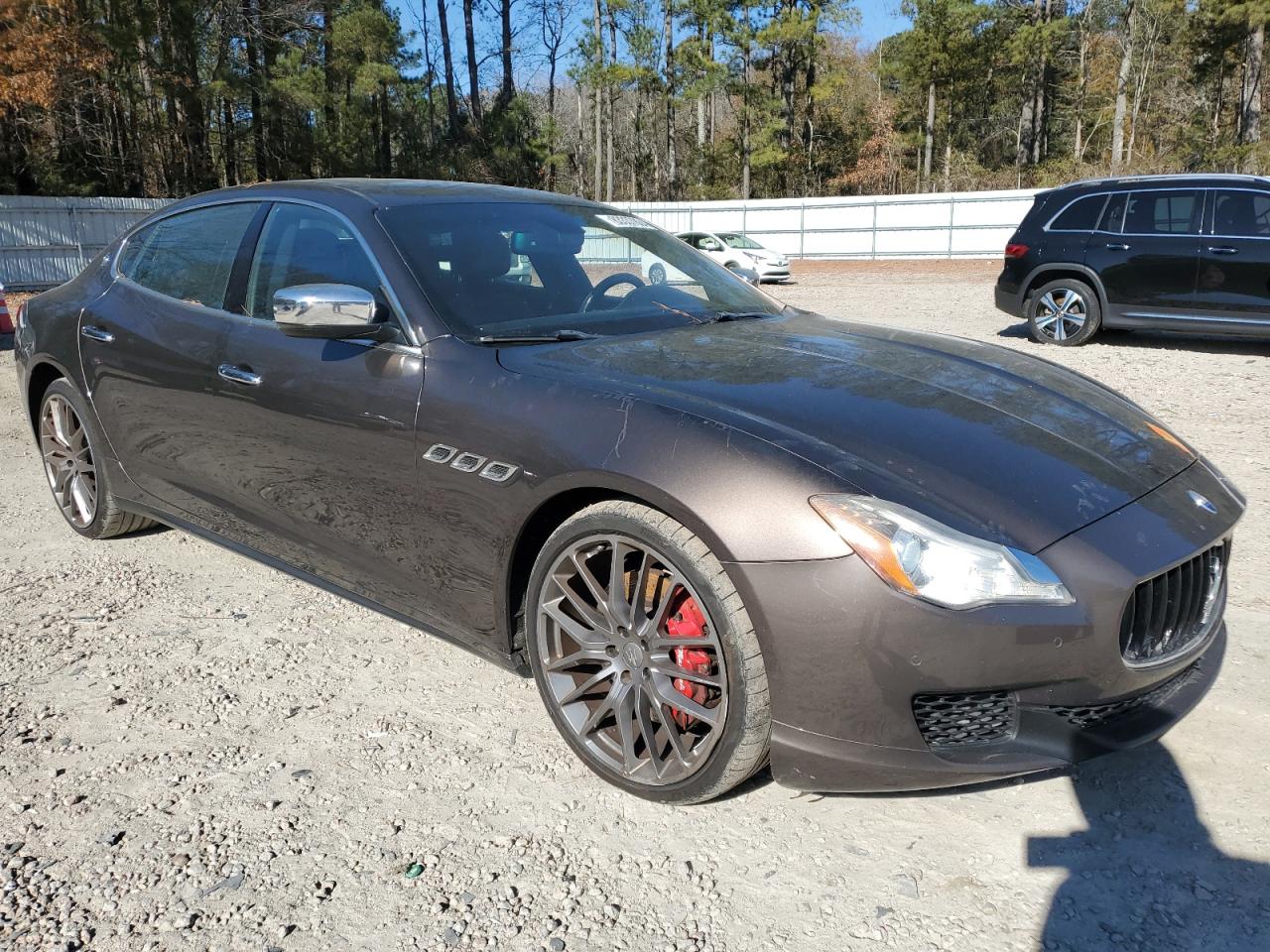 2016 Maserati Quattroporte VIN ZAM56RRA9G1185301 Copart auction photo, unknown damage thumbnail 4