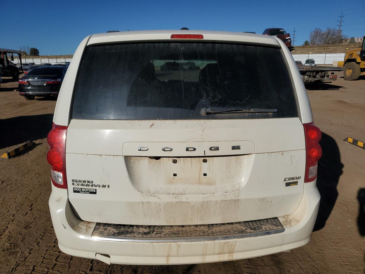 2011 Dodge Caravan VIN 2D4RN5DG6BR790655 Copart auction photo, front end / rear end damage thumbnail 6