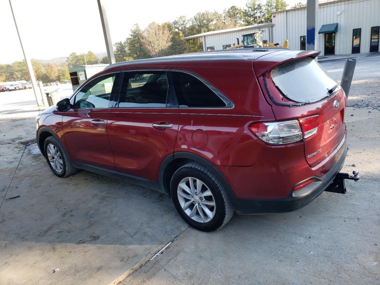 2018 KIA Sorento VIN 5XYPG4A35JG410752 Copart auction photo, normal wear damage thumbnail 2