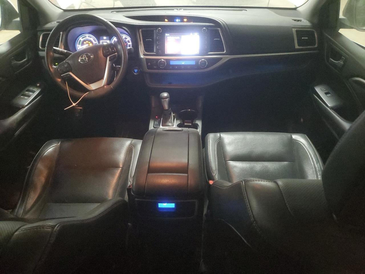 2016 Toyota Highlander VIN 5TDDCRFH0GS019326 Copart auction photo, front end / side damage thumbnail 8