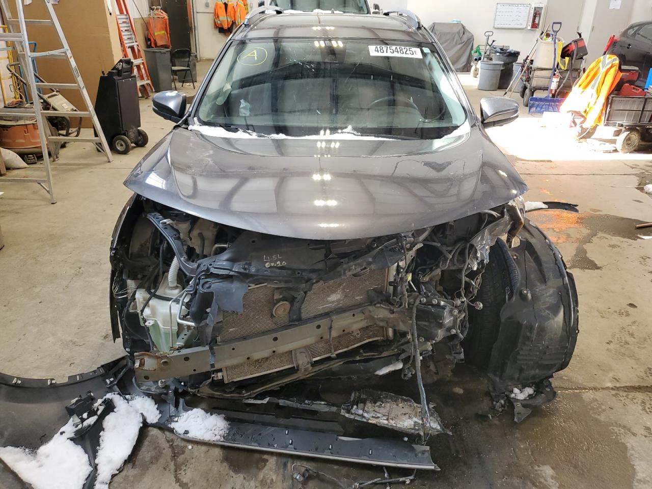 2017 Toyota RAV 4 VIN 2T3DFREV1HW660368 Copart auction photo, front end / undercarriage damage thumbnail 5