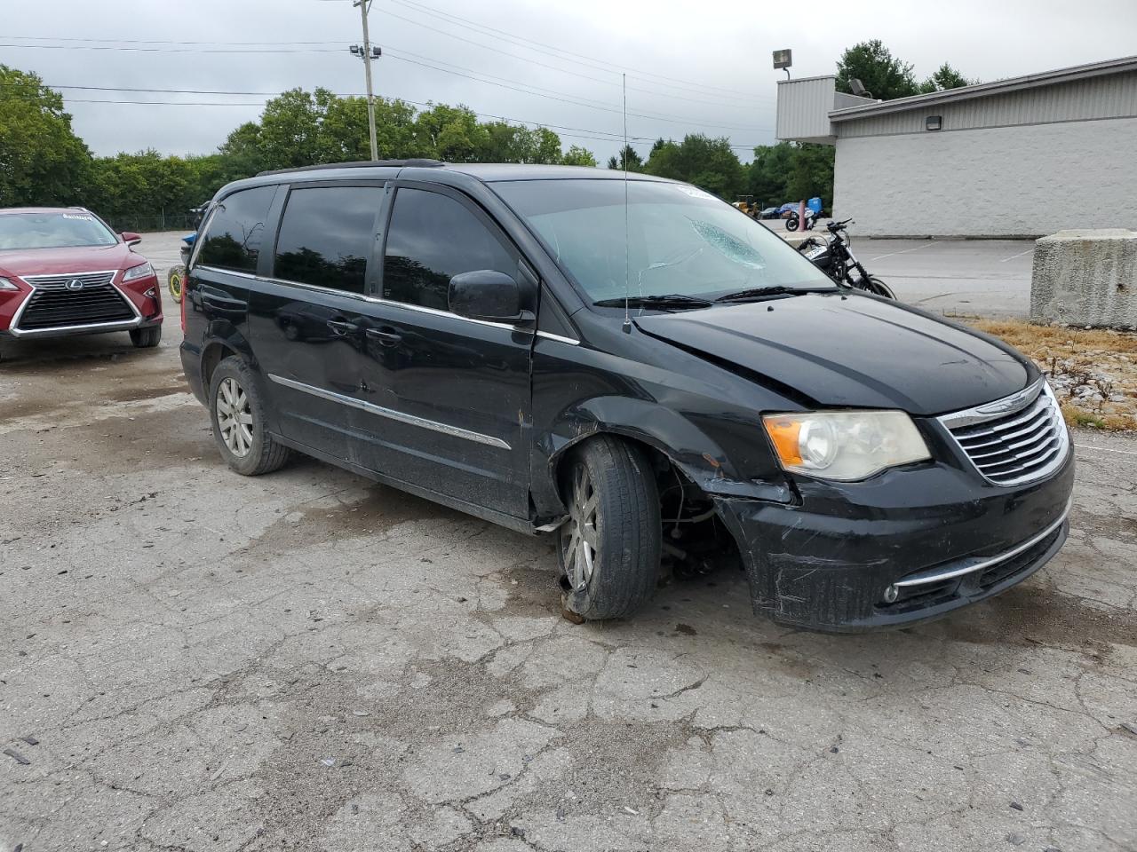 2015 Chrysler Town & Country VIN 2C4RC1BG7FR505059 Copart auction photo, all over damage thumbnail 4