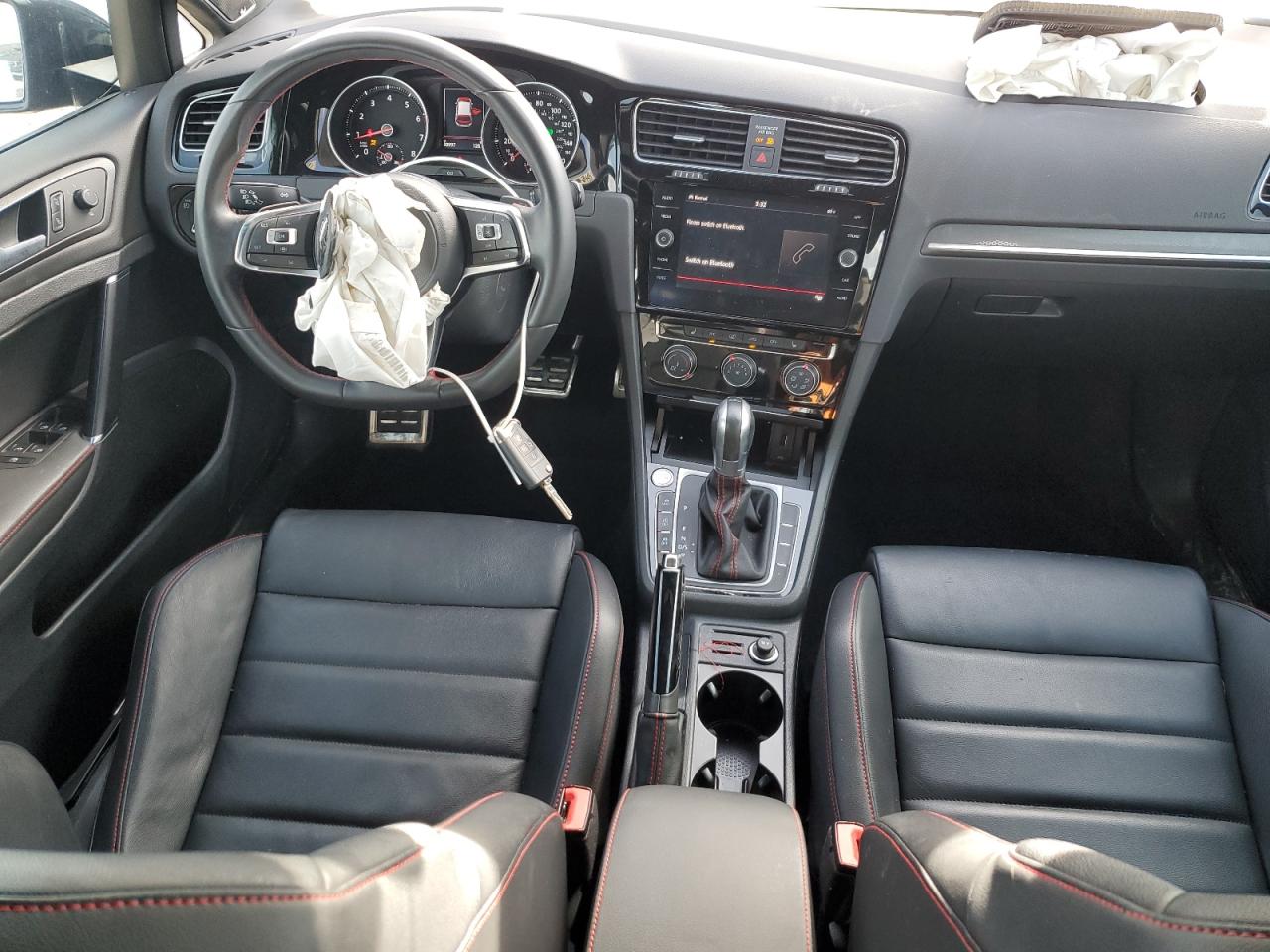 2019 Volkswagen GTI VIN 3VW6T7AU4KM031633 Copart auction photo, front end damage thumbnail 8