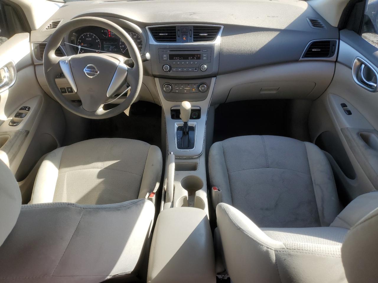 2014 Nissan Sentra VIN 3N1AB7AP7EY316577 Copart auction photo, rear end / side damage thumbnail 8