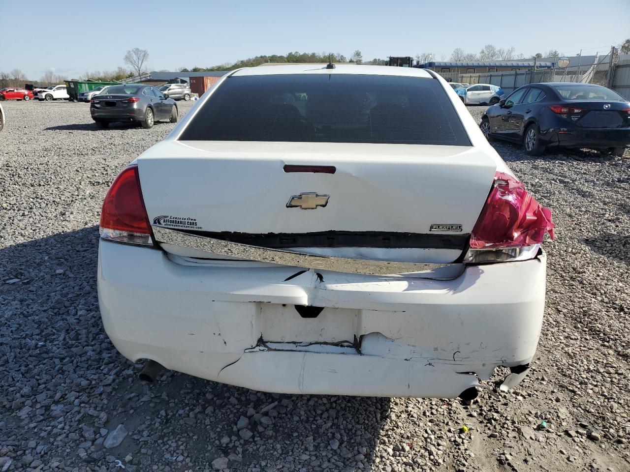 2013 Chevrolet Impala VIN 2G1WG5E34D1160360 Copart auction photo, rear end / front end damage thumbnail 6