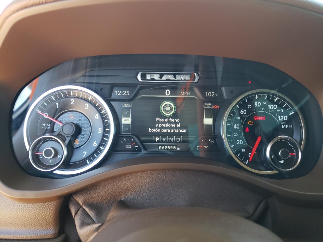 2019 RAM 1500 VIN 1C6RREJT0KN770036 Copart auction photo, water/flood damage thumbnail 9