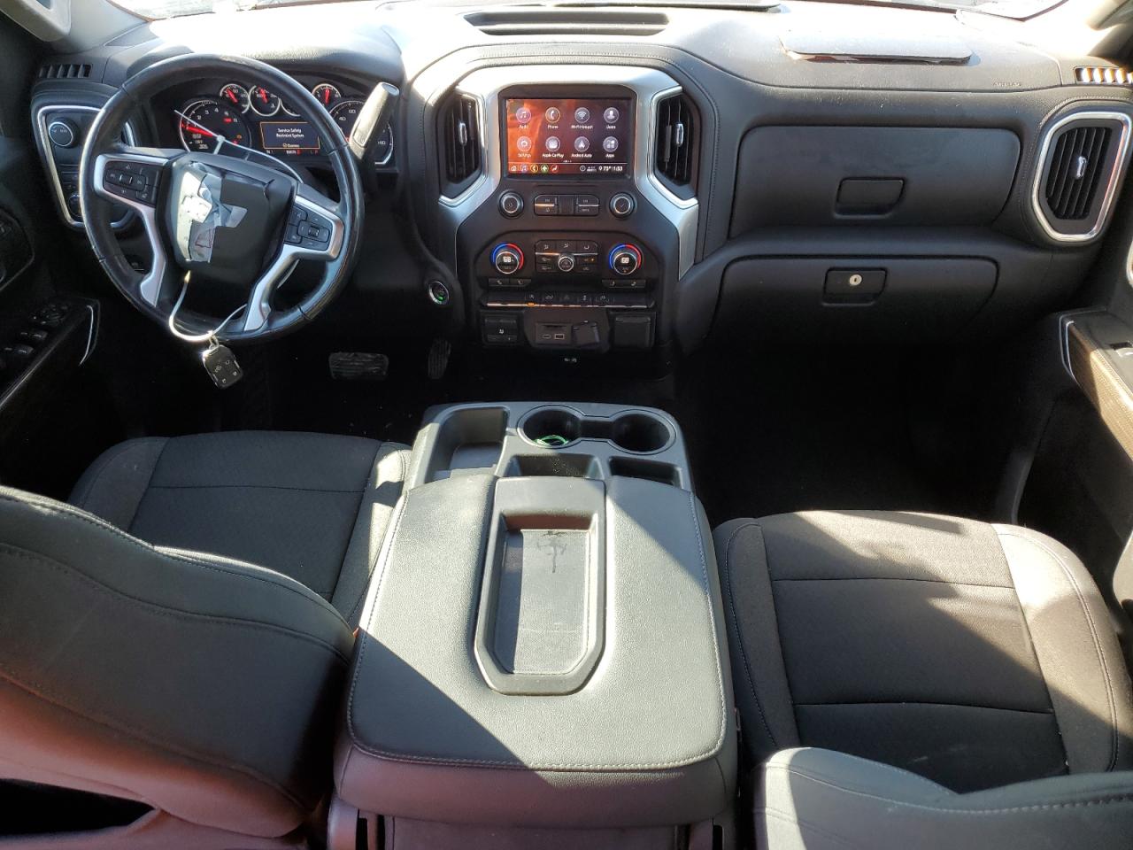 2020 Chevrolet Silverado VIN 3GCPWCEKXLG128951 Copart auction photo, front end / minor dent/scratches damage thumbnail 8