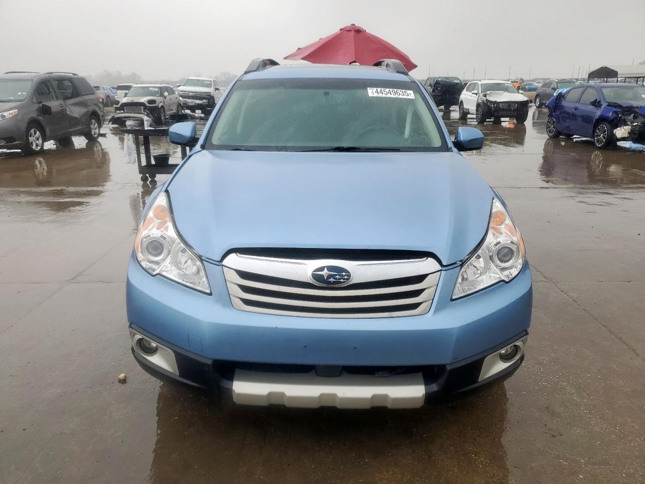 2012 Subaru Outback VIN 4S4BRBKC8C3205856 Copart auction photo, side / rear end damage thumbnail 5