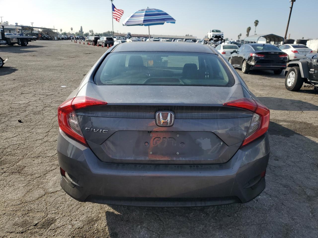 2016 Honda Civic VIN 2HGFC2F50GH526264 Copart auction photo, front end / minor dent/scratches damage thumbnail 6