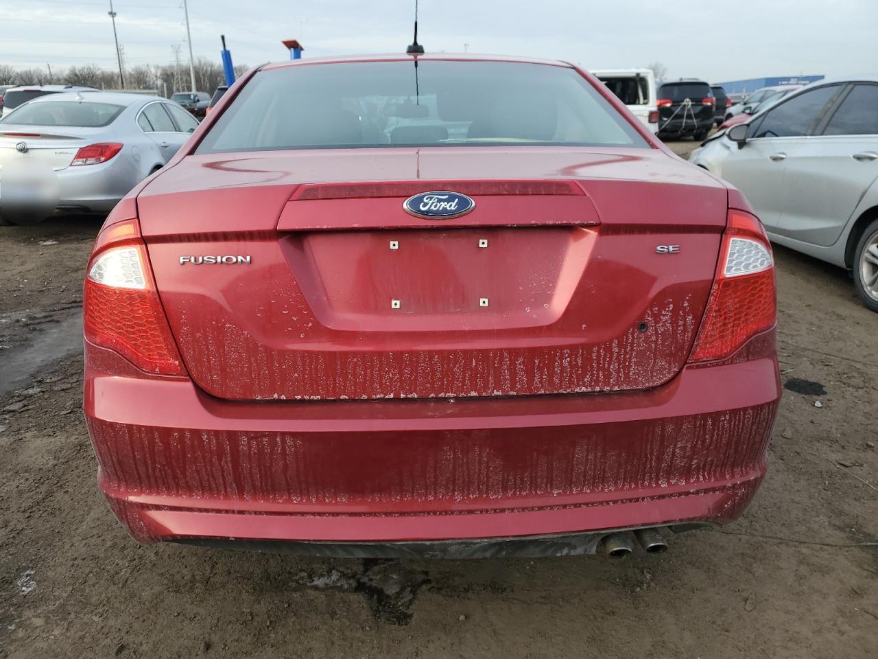 2011 Ford Fusion VIN 3FAHP0HA2BR106390 Copart auction photo, side / front end damage thumbnail 6
