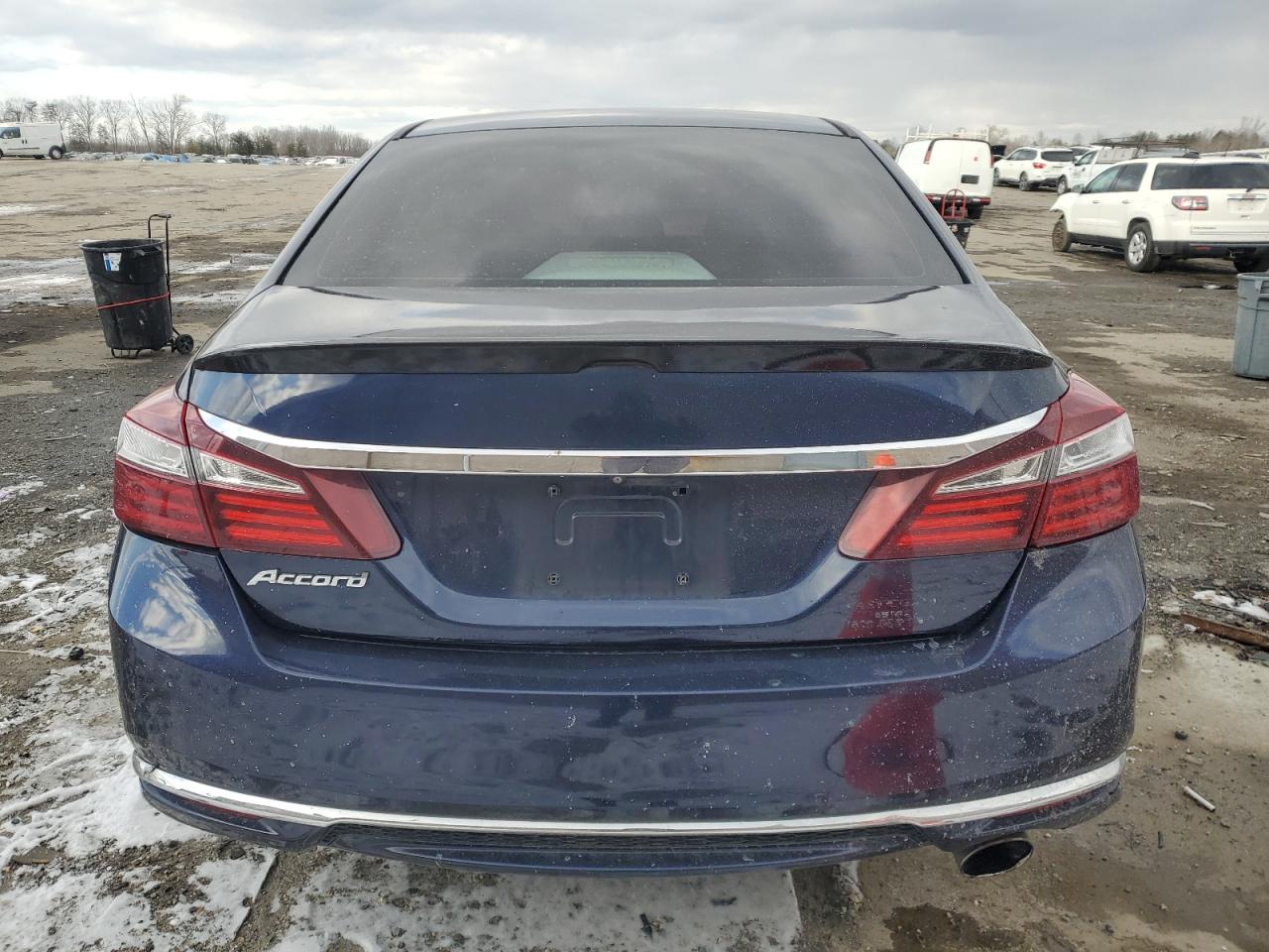 2016 Honda Accord VIN 1HGCR2F47GA244159 Copart auction photo, front end / rear end damage thumbnail 6