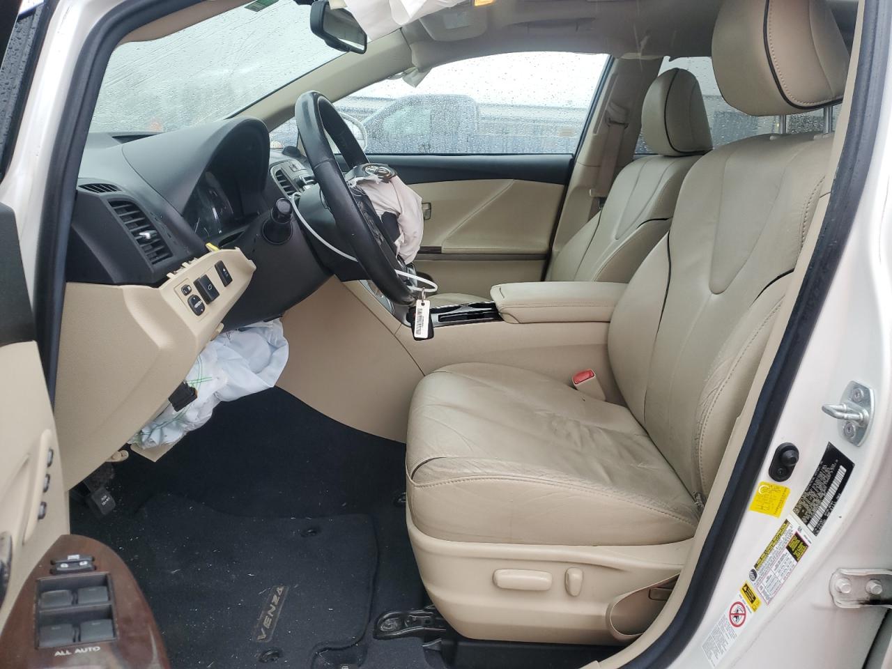 2013 Toyota Venza VIN 4T3ZA3BB6DU070351 Copart auction photo, front end damage thumbnail 7