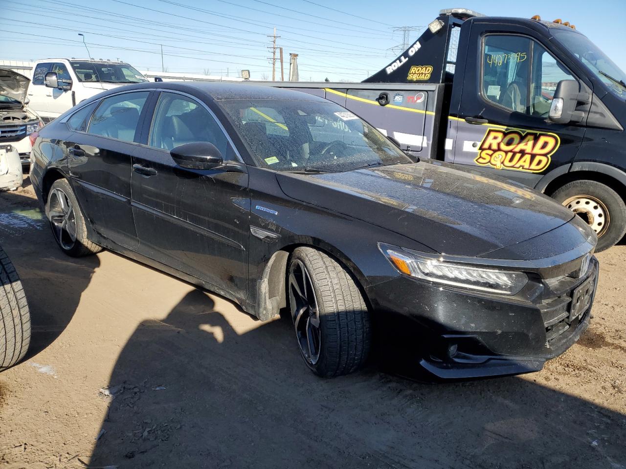 2022 Honda Accord VIN 1HGCV3F20NA000043 Copart auction photo, front end damage thumbnail 4