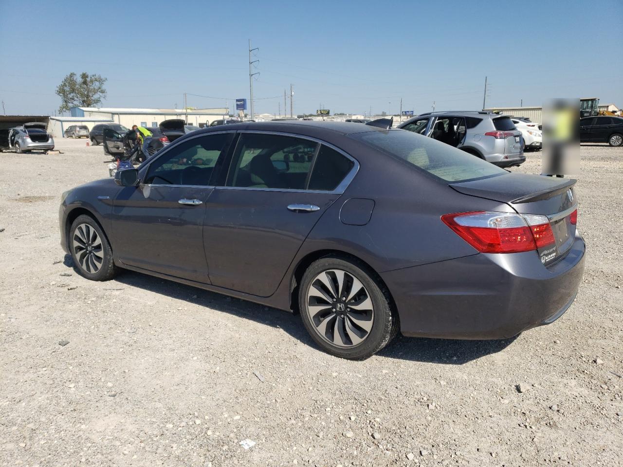 2015 Honda Accord VIN 1HGCR6F5XFA006921 Copart auction photo, rear end damage thumbnail 2