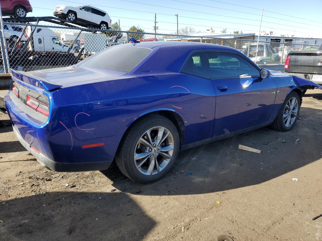 2020 Dodge Challenger VIN 2C3CDZGG3LH220956 Copart auction photo, front end damage thumbnail 3