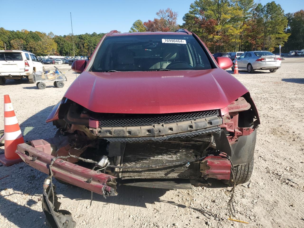 2006 Chevrolet Equinox VIN 2CNDL73F766159871 Copart auction photo, front end / side damage thumbnail 5