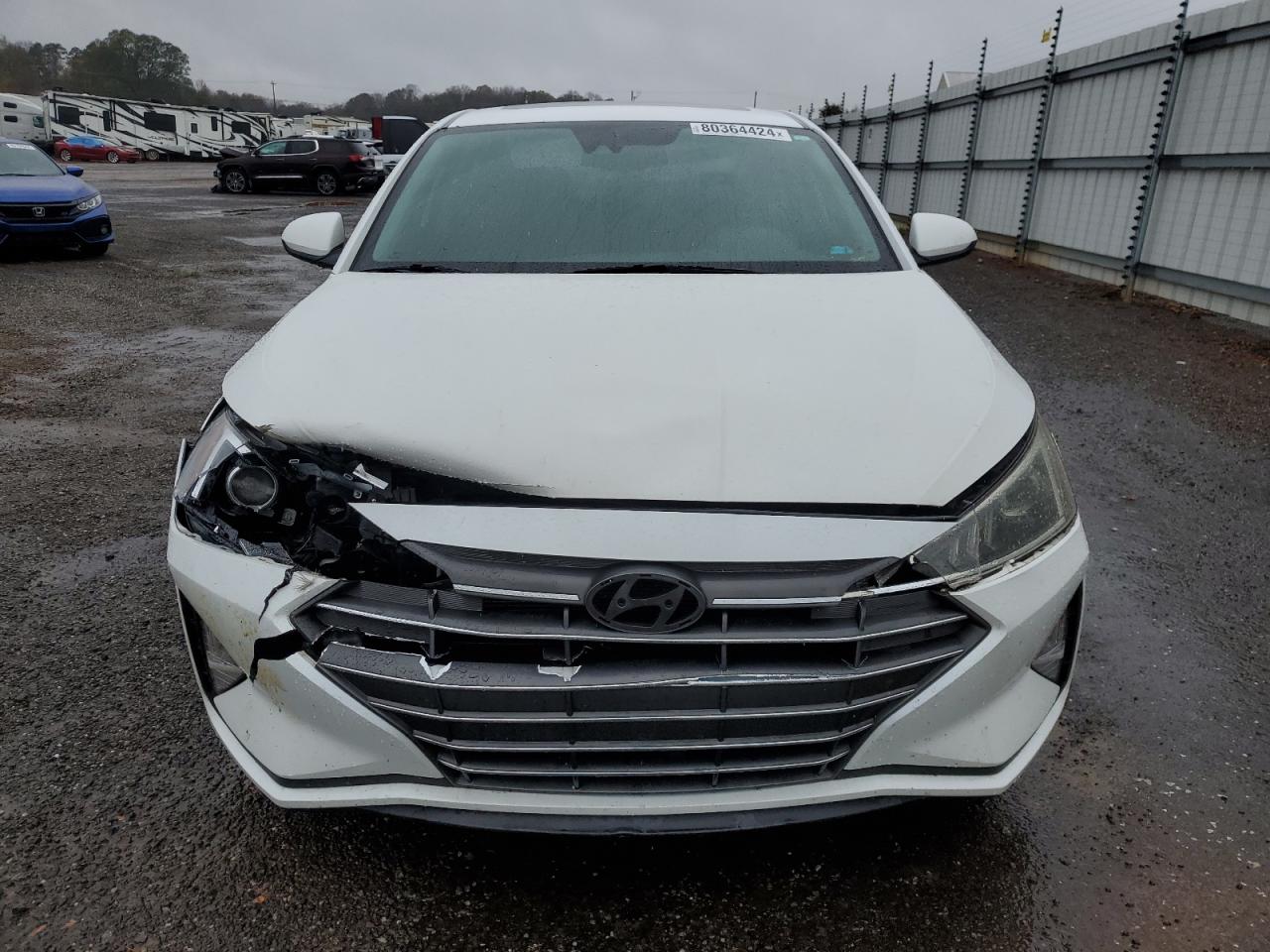 2019 Hyundai Elantra VIN 5NPD84LF5KH473268 Copart auction photo, front end damage thumbnail 5