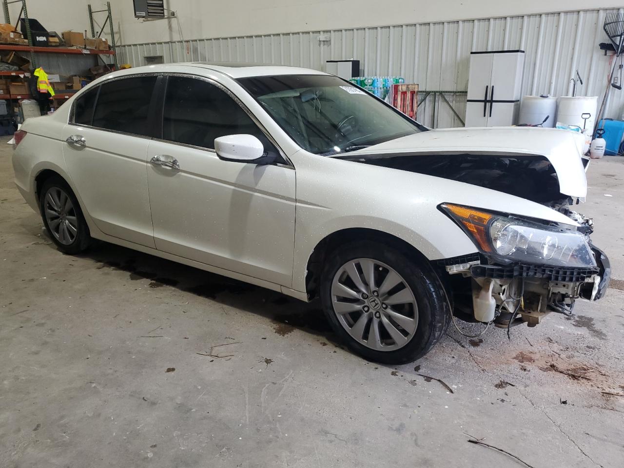 2011 Honda Accord VIN 1HGCP3F80BA003549 Copart auction photo, front end / undercarriage damage thumbnail 4