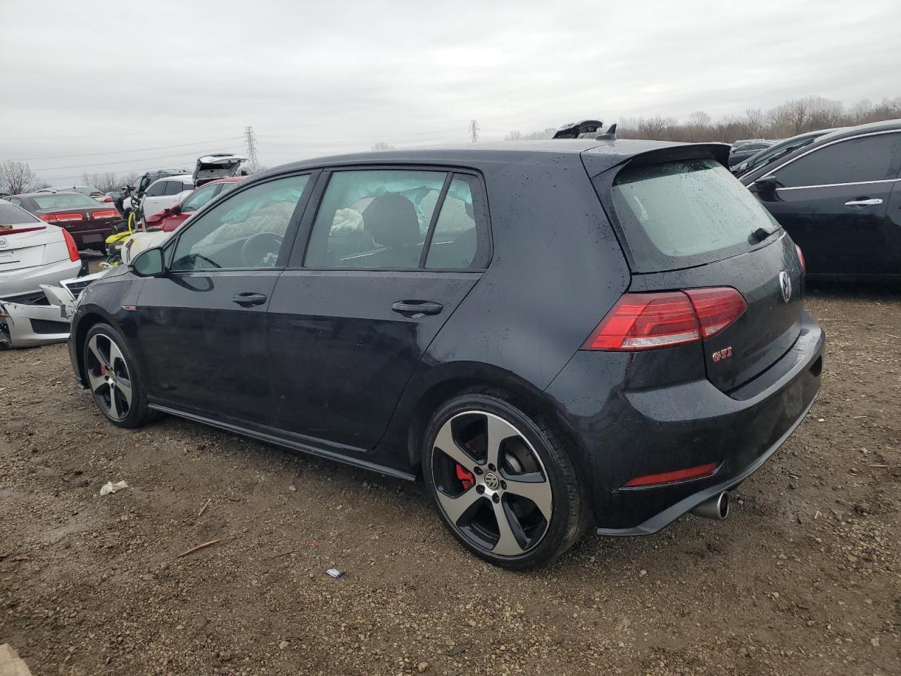 2019 Volkswagen GTI VIN 3VW6T7AU7KM030301 Copart auction photo, front end damage thumbnail 2